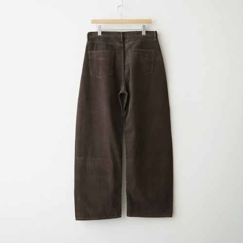 VINTAGE CORDUROY ROUND PANTS #BROWN [ST.1573]