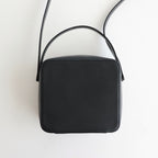 LEATHER SHOULDER BAG MADE BY AETA #BLACK [A25AB03AE]