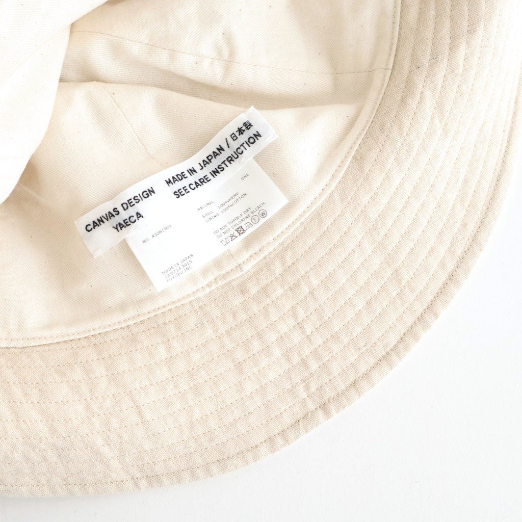 Bucket Hat #NATURAL [43061901]