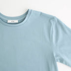 SUVIN 60/2 PERFECT SHORT-SLEEVE T-SHIRT #SAX [KKAGLM0013]