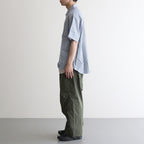 綿エステルウェザー オーバーパンツ #KHAKI [HO-P021-051]