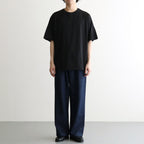 46G Suvin Cotton YOKE T-shirt #BLACK [YK26SS01226CS]