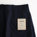 chino tuck straight #navy [65635]