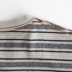 STRIPE TEE #SMOKE BLUE [2541000901]