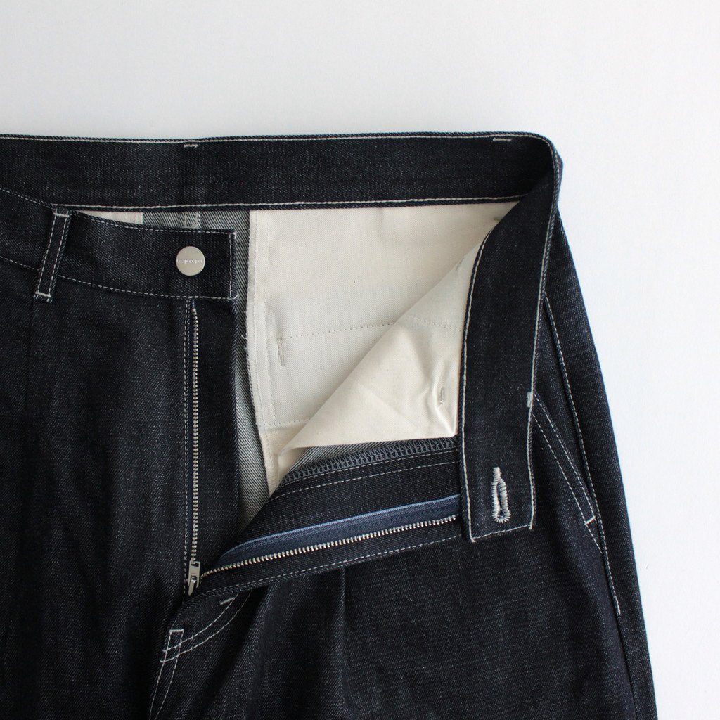 Selvage Denim Two Tuck Pants #INDIGO RIGID [GU251-40188RB]