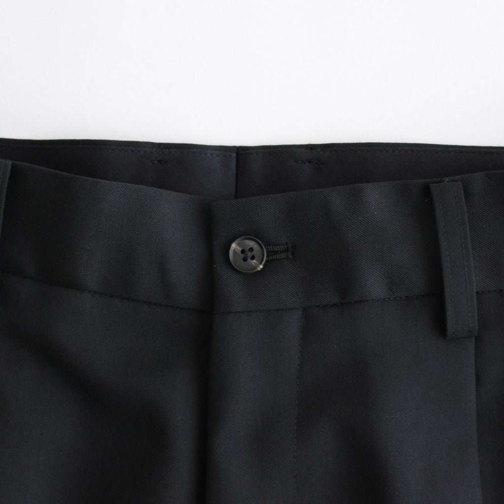 LONG WIDE TROUSERS #BLACK [ST.1094]