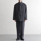 Melange Herringbone Sack Jacket #GRAY [GM261-20331]