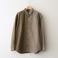 綿フランネルチェックシャツ #KHAKI [HP-B021-051]