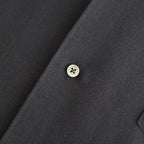 Viscose Viyella L/S Sleeping Shirt #CHARCOAL [GM261-50456]