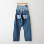W WAIST DENIM PT #SIZE:2 C [Q25A-T018]