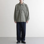 ベイカーシャツ Baker Shirt #OLIVE [21061101]