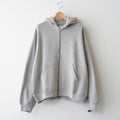 COTTON CASHMERE SWEAT ZIP HOODY #GREY [ST.1469]