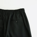 WIDE EASY SHORT TROUSERS #BLACK [ST.1435]