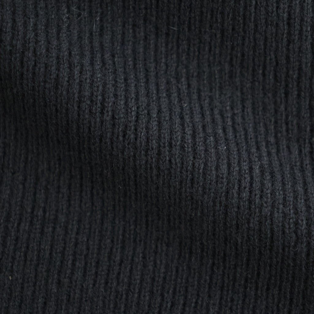 MERINO WOOL PULLOVER #BLACK [N0051]