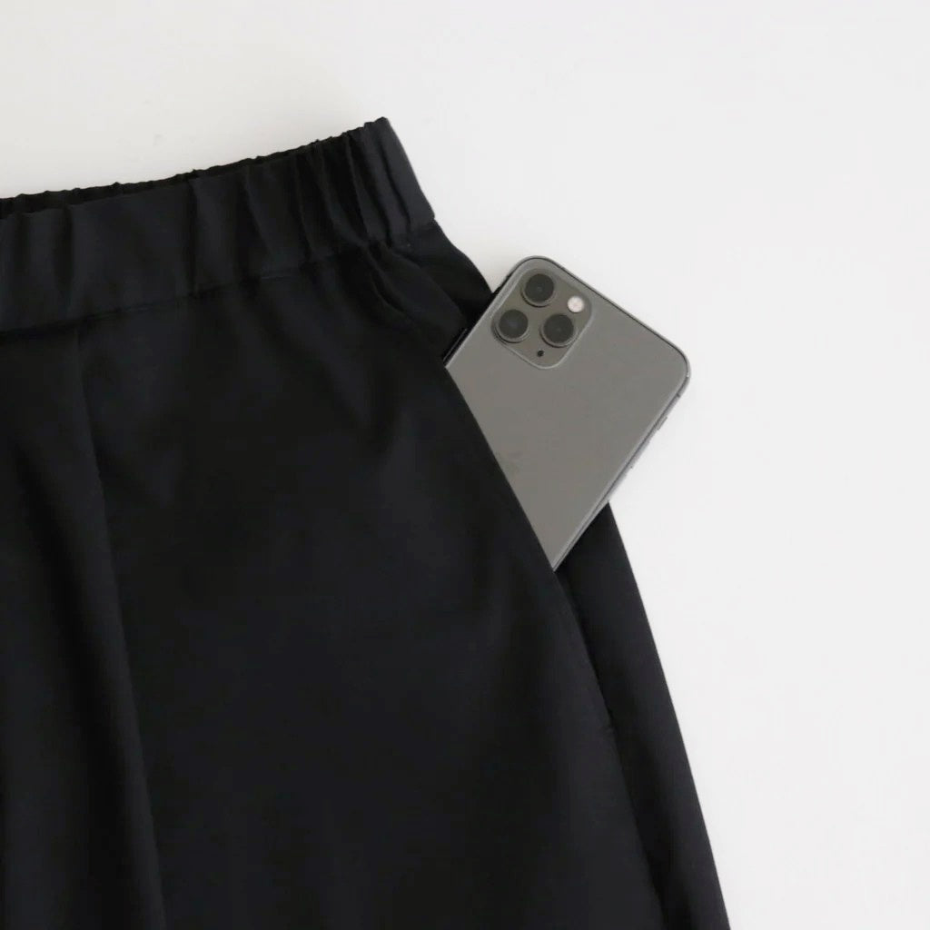 Solotex Twill Wide Chef Shorts #BLACK [GM261-40164B]