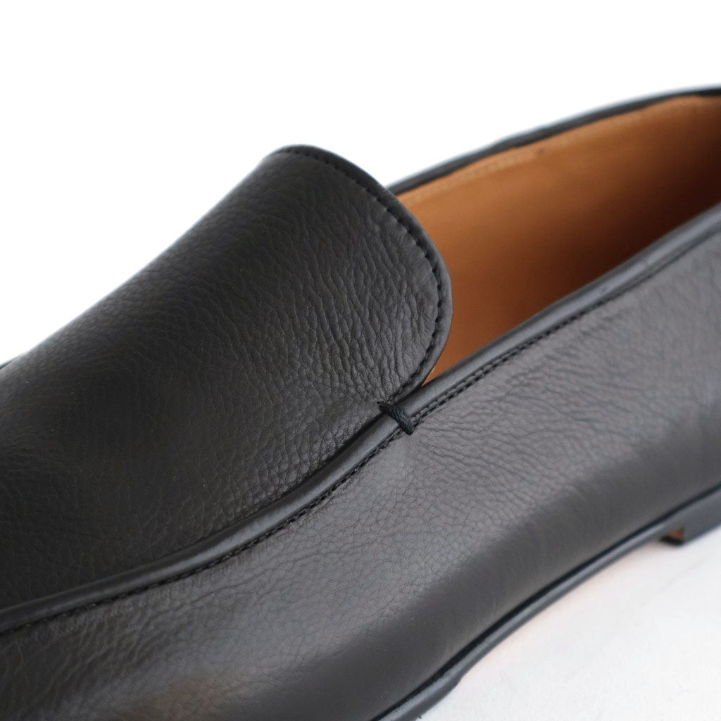 SOFT LEATHER LOAFERS #BLACK [A26AS05QD]