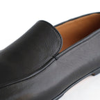 SOFT LEATHER LOAFERS #BLACK [A26AS05QD]