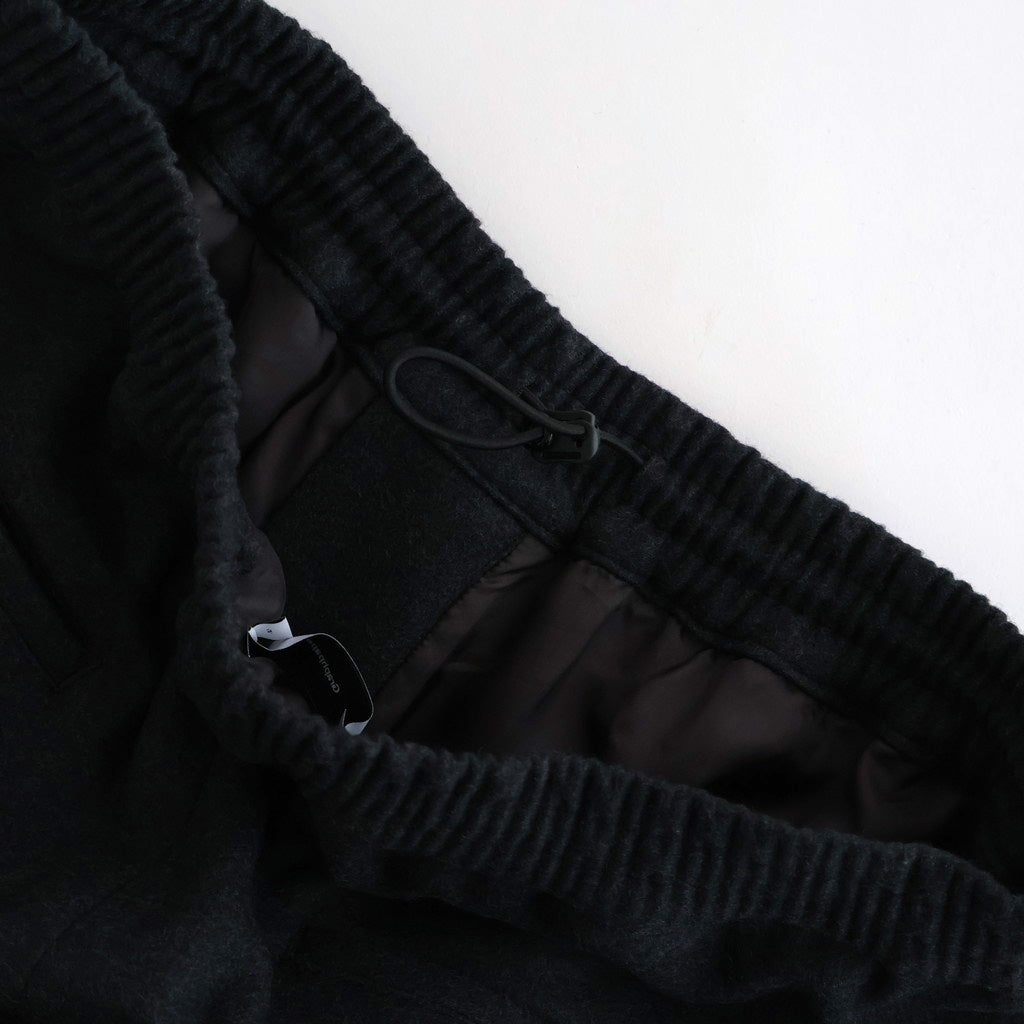 Wool Smooth Flannel Easy Wide Pants #GRAY [GU253-40223B]