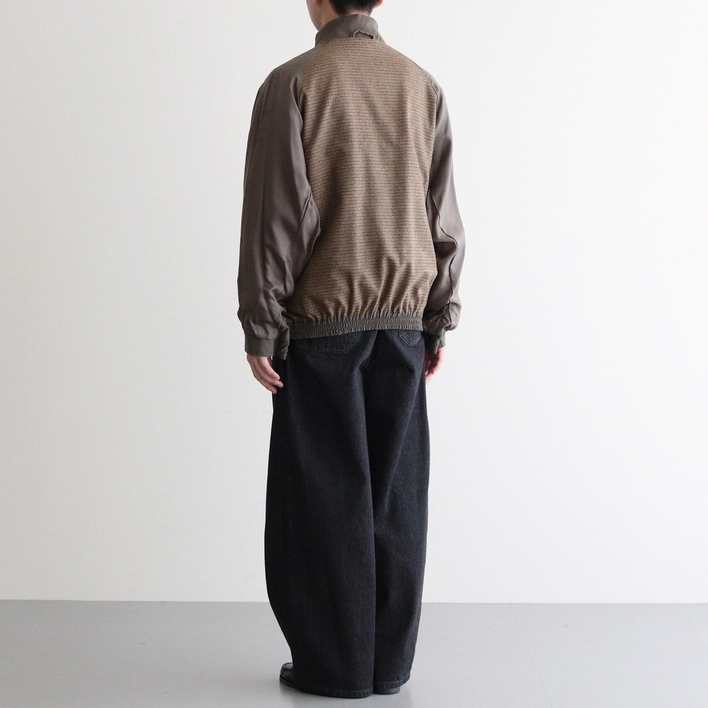 Wool Nylon Reversible Harrington Jacket #OLIVE [YK25FW01058B