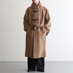 BROKEN DUFFLE COAT #BEIGE [YK23FW0520C]