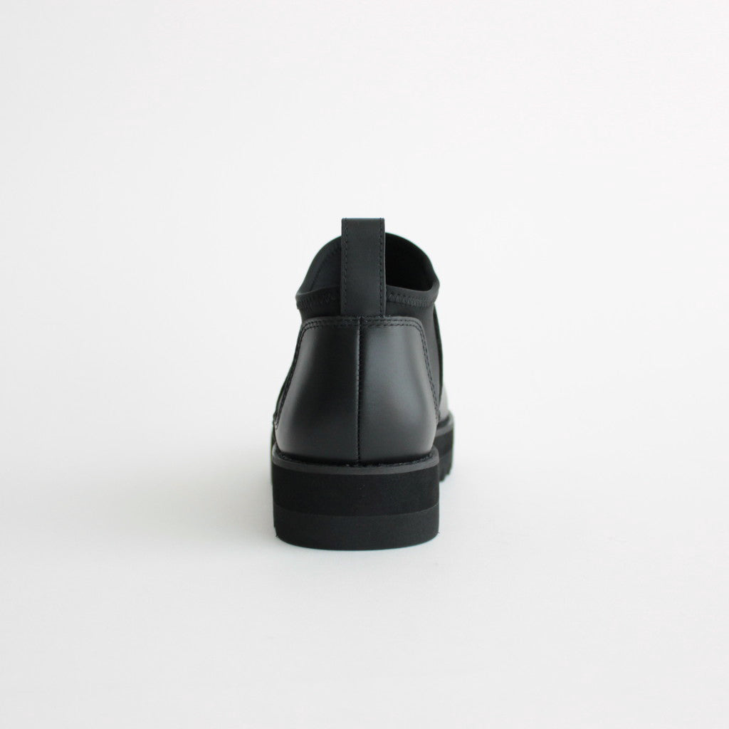 ステアオイルスムース サイドゴアブーツ #BLACK [HO-K106-001]