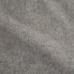 PURE SILK COMFORT FLEECE HALF ZIP P/O #TOP GRAY [A25AP02SF]