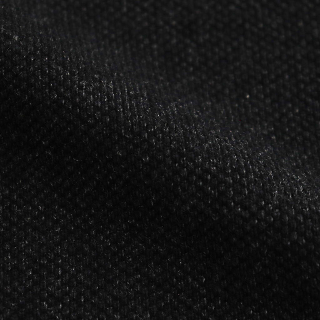 Moss Stitch Polo #Black [2501-011]