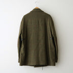 BRITISH TWEED OVERSIZED PEAK LAPEL JACKET #TWEED CHECK [ST.1586]
