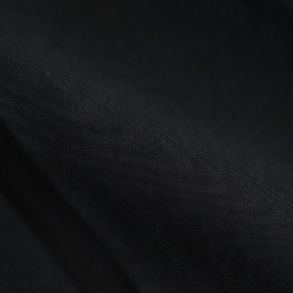 綿エステルウェザー オーバーパンツ #BLACK [HO-P021-051]