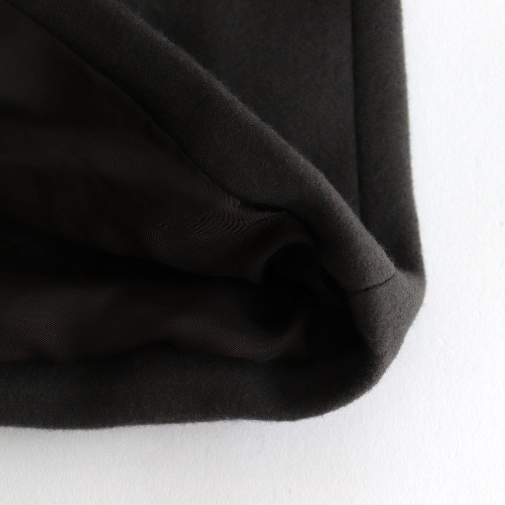 メルトンダッフルロングCT #GRAY [D224-C545]