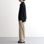Half-Snap Sweatshirt #Black [OFH011PO61]