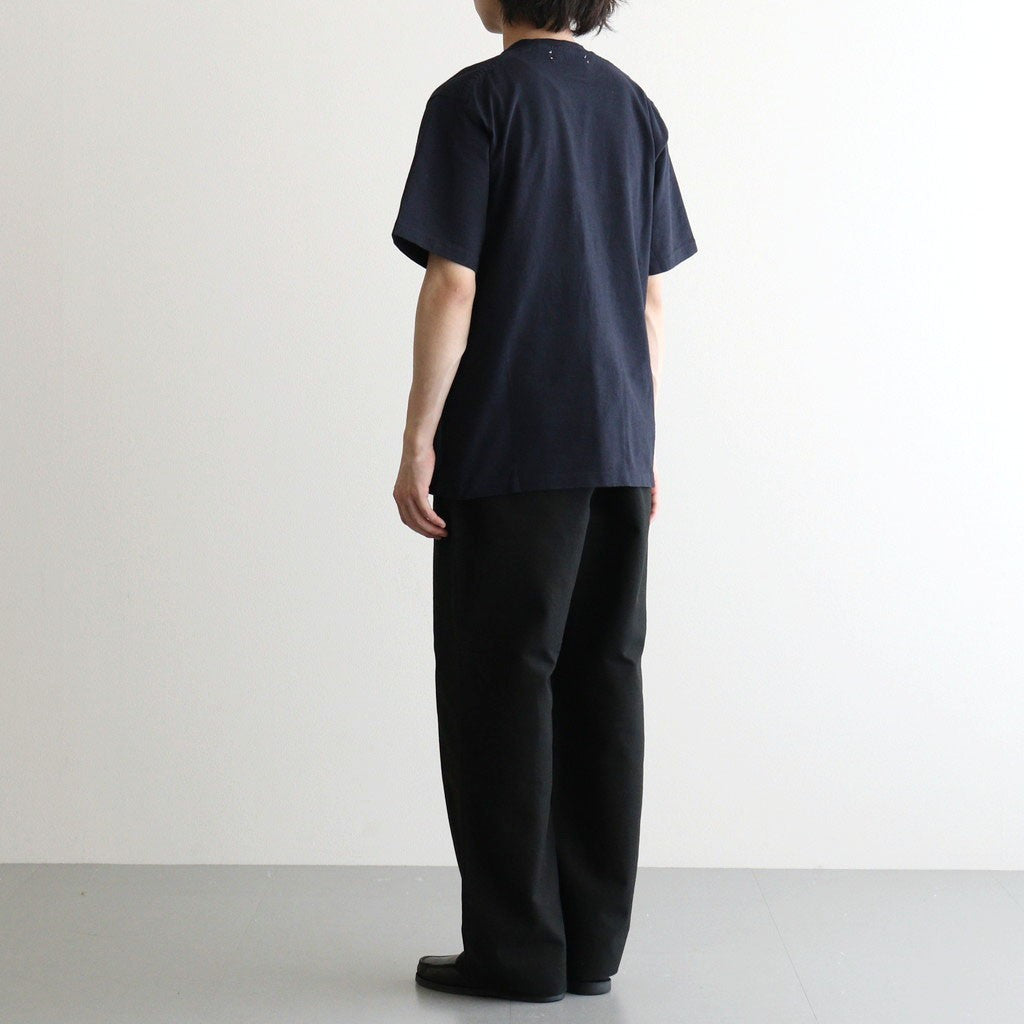 ムラ糸Tシャツ Slub Yarn T-Shirt #NAVY [31061007]