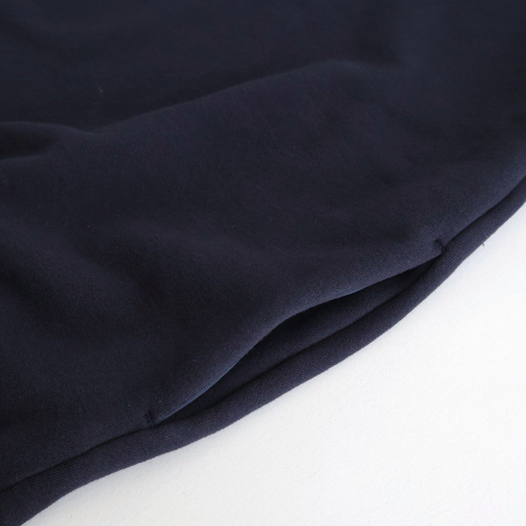 AZUMA Terry Pullover Polo Sweat #NAVY [GU261-70243B]