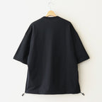綿天竺 製品プリント S/S ポケットTシャツ #BLACK [HO-T015-051]