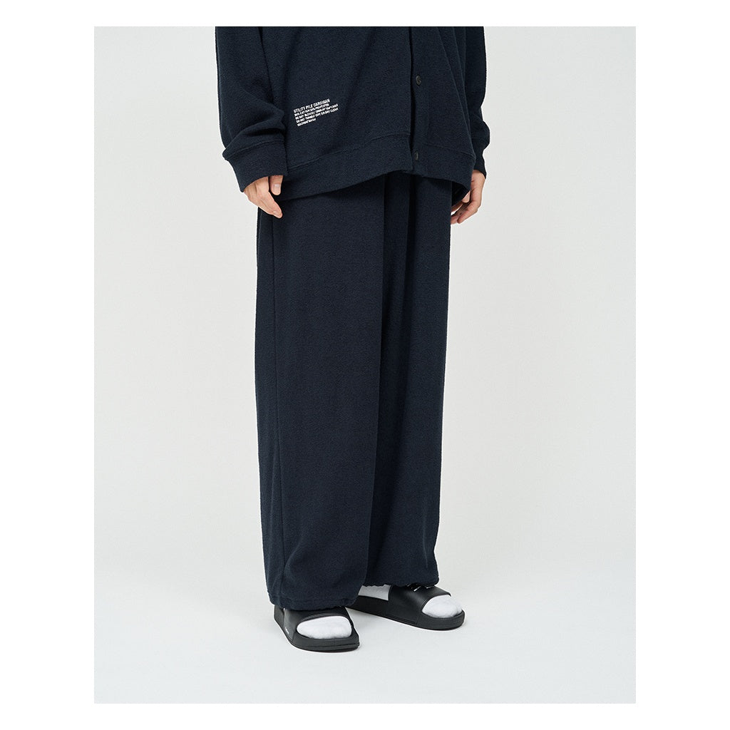 UTILITY PILE CARDIGAN SET-UP #NAVY [FSR253-60211]