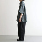 CORPORATE WIDE EASY PANTS #BLACK [FSC263-40169B]