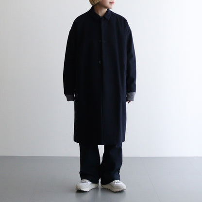 Melton Big Coat #NAVY [D224-C507]