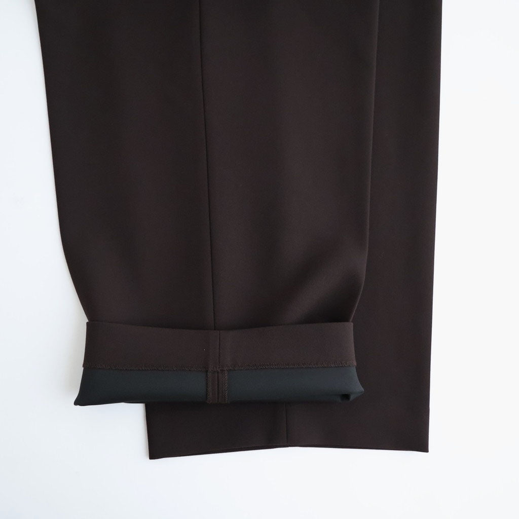 Bonding Wide Trousers #D/BRN [12620723]