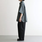 HRAFTeX S/S STRIPE SHIRT #GREEN STRIPE [FSC262-50008]
