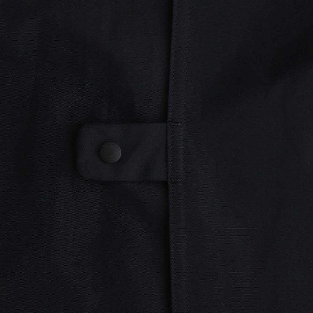 STAND COLLAR ZIP COAT #d.navy [15505]