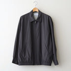 Brushed Cotton Gabardine Swing Top Jacket #CHARCOAL [GM261-30394]