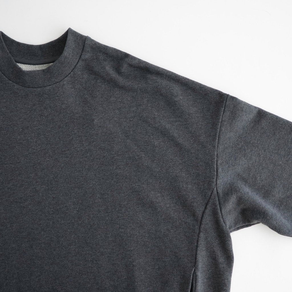 ワイドSWトレーナー #HEATHER CHARCOAL [D226-T1158]