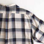 OMBRE HALF SLEEVE SHIRTS #NAVY OMBRE [25880501]