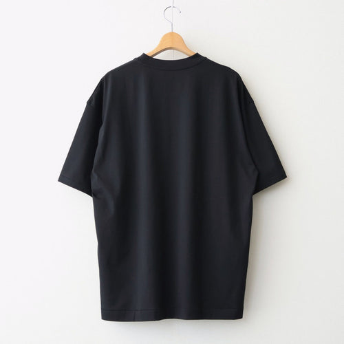 SUVIN 60/2 OVERSIZED T-SHIRT #BLACK [KKAGLM0015]