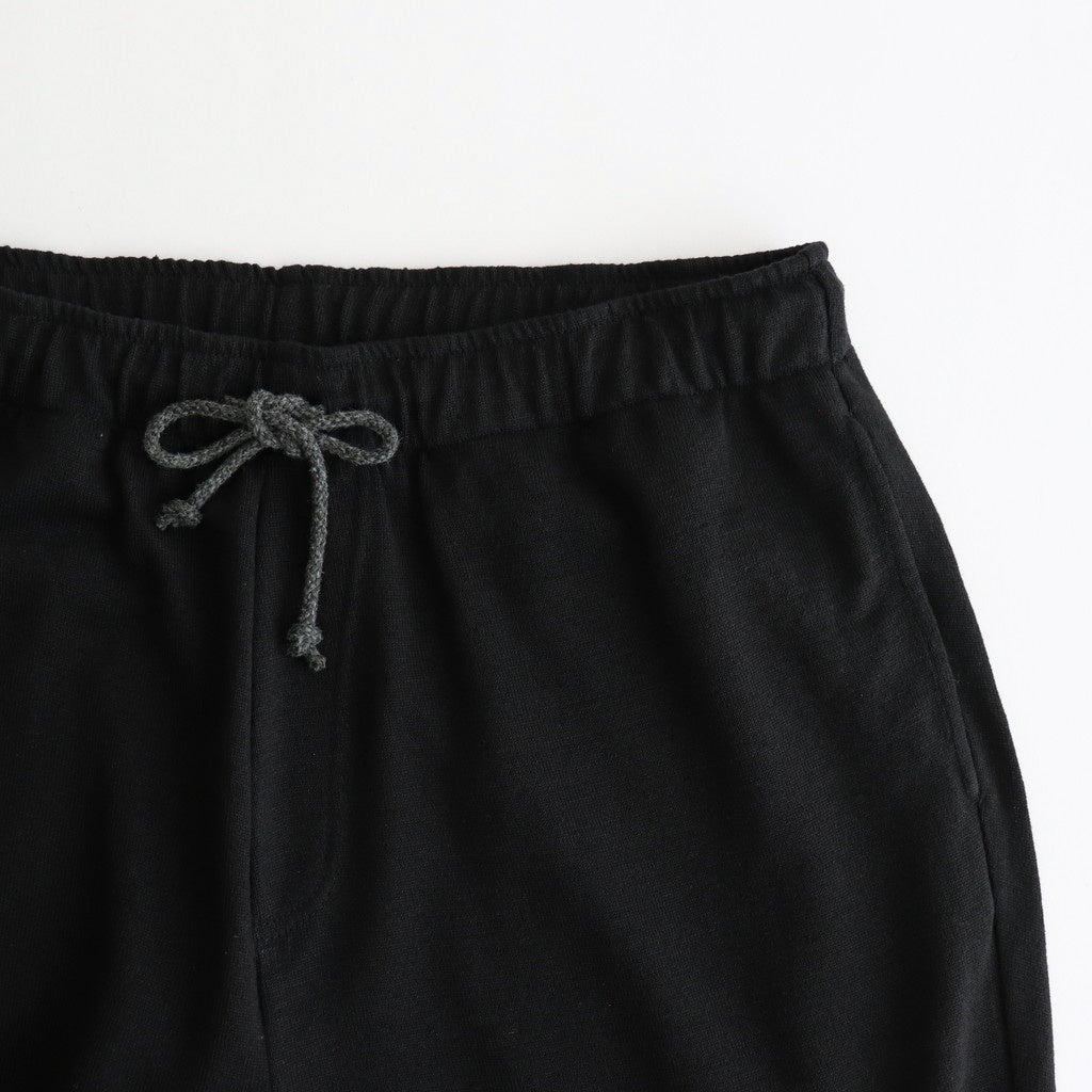 Hemp Knit Pants #Black [2501-019]