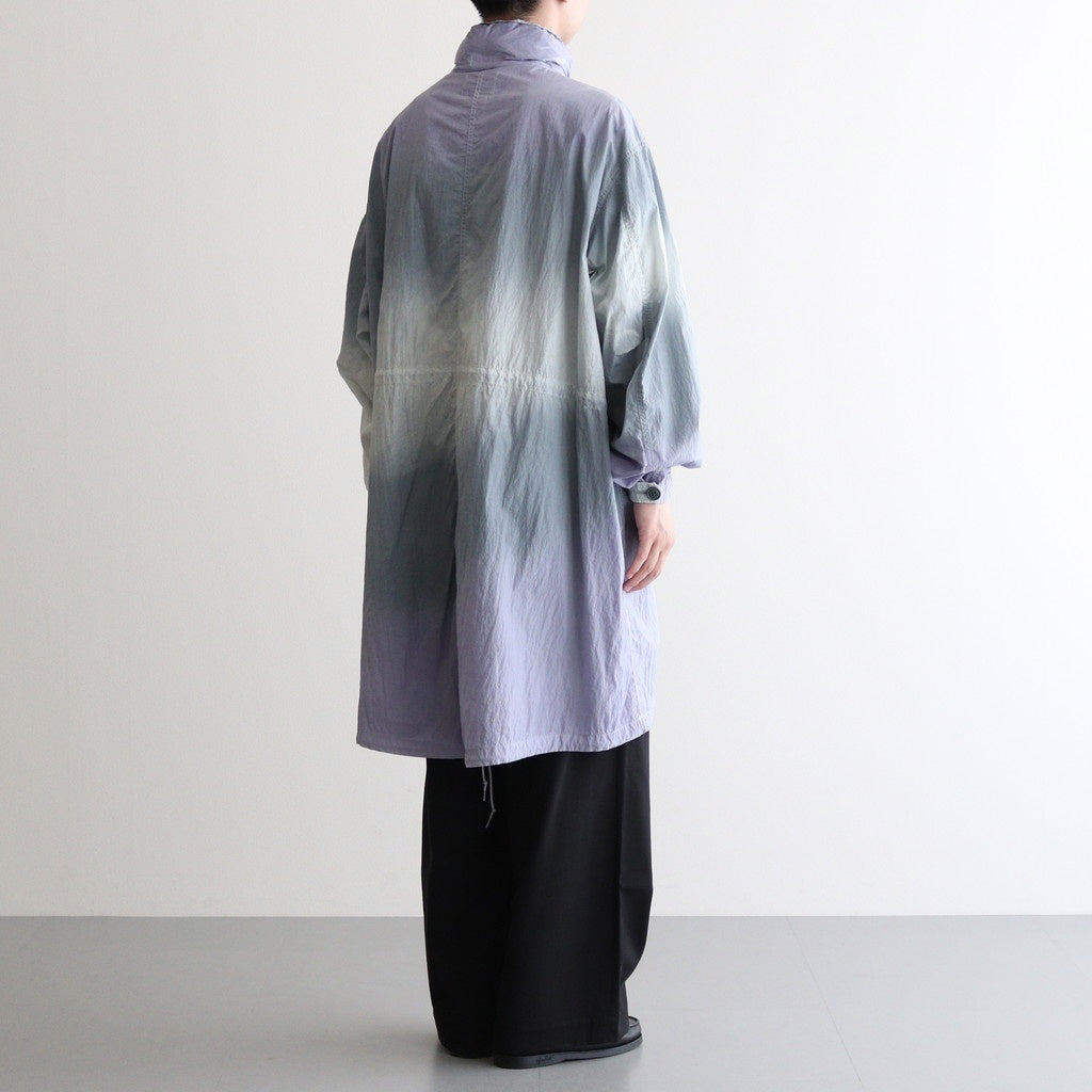 SPRAY PRINTED NYLON SNOWPARKA #MIST GREEN [YK23SS0462C]