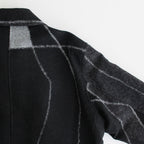 JACQUARD ZIP BLOUSON #BLACK [YK23FW0525B]