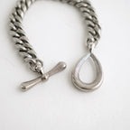 T BAR CHAIN BRACELET #SILVER [26331010]