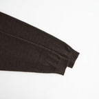COTTON YAK KNIT V-NECK SWEATER #BROWN [KRAGLW0200]