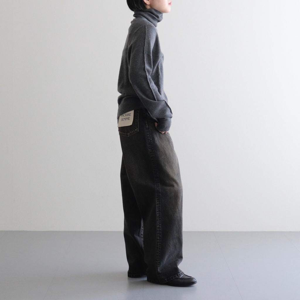 12G Turtle Neck #CHARCOAL [I25AW-IBC65]